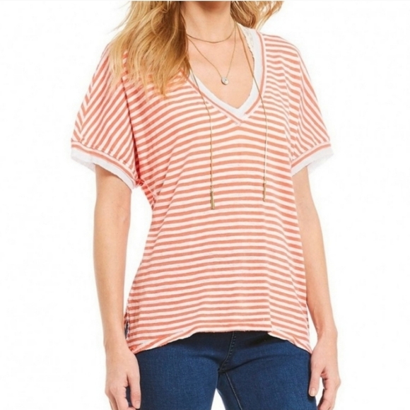 Free People Tops - Free People We The Free Take Me Stripe Tee